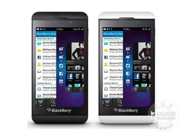黑莓Z10怎么样 BlackBerry OS 10运行内存2GB重量138g