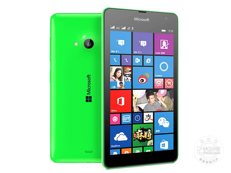 微软Lumia 535是什么时候上市？ Windows Phone 8.1运行内存1GB重量146g